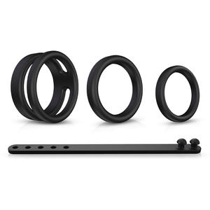 Anillo para Pene Personalizado, Anillo Triple de Restricción para Retrasar la Eyaculación, Juguete Íntimo, Accesorio Sexual para Adultos - Product Image 1