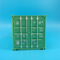 Porte-stylo en forme de conteneur maritime Ever Green de 20 cm, boîte de rangement, cadeau promotionnel, logo personnalisé, ODM, OEM