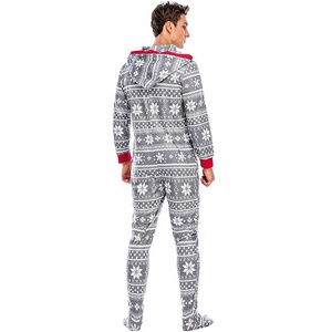 Vente en gros Pyjamas coupe régulière Ensemble <span class=keywords><strong>de</strong></span> pyjamas pour hommes Vêtements <span class=keywords><strong>de</strong></span> nuit <span class=keywords><strong>de</strong></span> style <span class=keywords><strong>de</strong></span> Noël pour hommes - Product Image 2