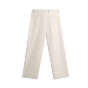 Pantalons pour hommes plissés beiges classiques, confortables et décontractés, de haute qualité, en gros - Product Image 6