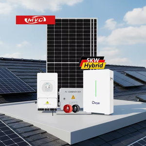 ระบบพลังงานแสงอาทิตย์สำหรับบ้าน Deye 5kw 6kw ไฮบริด แบตเตอรี่ LFP 10kwh แผงโซลาร์เซลล์ Longi JA Solar รุ่น LFPWall-5000 DEYE ระบบโซลาร์เซลล์ที่ดีที่สุด 5kw LFPWall-5 - Product Image 1