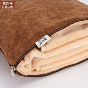 Coussin décoratif carré Yisidan personnalisable, couleur unie, housse amovible, 100% fibre de polyester, pour la maison et la voiture - Product Image 4