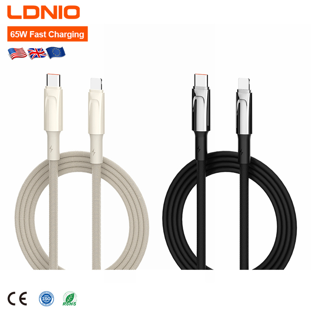 LDNIO LC342i OEM 30W Super Fast Charger Type C Cable USB-C to 8PIN Charger Phone Charging Cable Type c for Phone Laptop