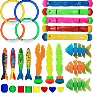 ของเล่นดำน้ำกลางแจ้งสำหรับฤดูร้อน ไม้ดำน้ำหลากสี ของเล่นฝึกดำน้ำแบบจม ของเล่นสำหรับเด็ก ของเล่นในสระ - Product Image 6