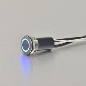 New Arrival 19 Mét kín Cáp IP68 không thấm nước 20A cao hiện tại <span class=keywords><strong>push</strong></span> <span class=keywords><strong>button</strong></span> <span class=keywords><strong>Switch</strong></span> với 12V màu xanh LED cho Marine thuyền RV - Product Image 5