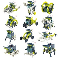 Robot solaire 12 en 1 à monter soi-même, kit d'apprentissage, assemblage de tiges scientifiques, jouets de construction éducatifs pour enfants, jouets à démonter