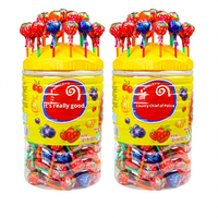 108-pack gemengde fruitlollies boeket zoete snoepjes kinderdag cadeau 400g 730 dagen houdbaar gemaakt in China