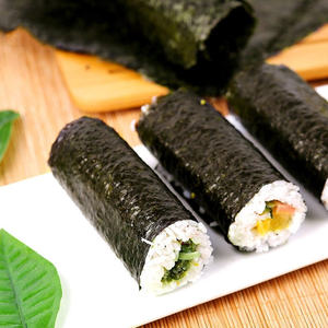 <span class=keywords><strong>Prix</strong></span> <span class=keywords><strong>de</strong></span> gros, feuilles <span class=keywords><strong>de</strong></span> <span class=keywords><strong>nori</strong></span> séchées pour rouleaux <span class=keywords><strong>de</strong></span> riz à sushi, 50 à 100 feuilles par sac - Product Image 5