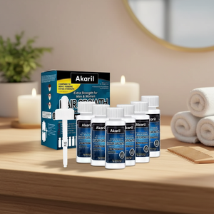 Akaril 60ml*6 adet Doğal Saç Uzatma Yağı Bitkisel Sıvı Besleyici Serum Ferahlatıcı Saç Dökülmesine Karşı Ekstra Güçlü Erkek&Kadın - Product Image 5