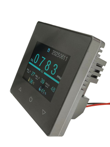 Thông minh 86 chất lượng không khí màn hình | CO2 + Temp + độ ẩm + PM2.5/PM10 thời gian thực Bảng điều khiển - Product Image 2
