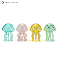 Figurines de méduses en résine personnalisées, jouets en boîte mystère translucides sur le thème de l'océan, fabricant OEM