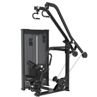 Machine de tirage vertical en acier robuste avec pile de poids réglable pour salle de sport commerciale, entraînement de force du haut du corps, multifonctionnelle
