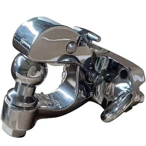 AMBITION 304ステンレススチールトレーラーヒッチボールマウントピントルフックトーイングバー304ステンレススチールヒッチ - Product Image 2