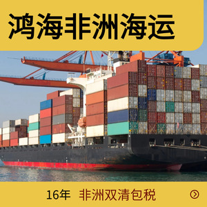 Hon Hai Africa Logistics : Transport maritime et aérien international de fret pour l'Afrique avec dédouanement et taxes inclus - Product Image 3