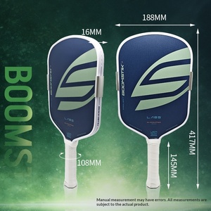 Paleta de Pickleball Premium Boom <span class=keywords><strong>Summit</strong></span> Edición Limitada, Núcleo de Espuma de 16 mm, Sin Bordes, Duradera, Resistente a Grietas, de Fibra de Carbono, para Entrenamiento - Product Image 3