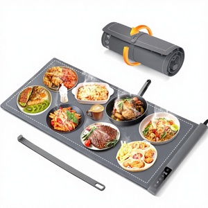 Bandeja Metálica para Alimentos, Extra Grande, 36x16, para Buffets y Fiestas, con Calentamiento, 9 Temperaturas, Apagado Automático, para Acción de Gracias, Gran Capacidad - Product Image 2