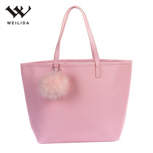 Moda impermeabile per bambini <span class=keywords><strong>rosa</strong></span> <span class=keywords><strong>borsa</strong></span> a mano PU per bambini borse e borse per ragazze moda moda gatto borse a mano per signore cerniera Pompon - Product Image 1