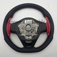 Volant en cuir neuf pour Volkswagen Golf Polo Passat, modification du volant, volant universel