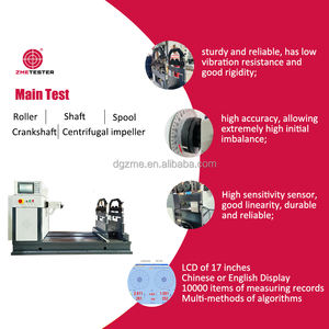 सर्वोत्तम मूल्य सार्वभौमिक संयुक्त पीस प्लेट परीक्षण गतिशील संतुलन मशीन उपकरण - Product Image 3