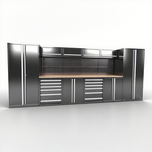 Heavy-Duty đa chức năng kim loại công cụ ngực và xe đẩy Modular nhà để xe tủ cho hội thảo bàn làm việc lưu trữ - Product Image 1