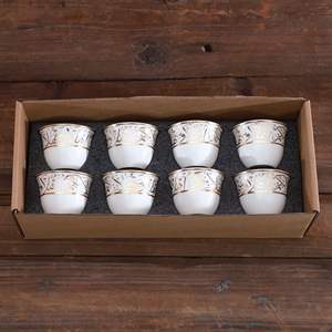 Набор керамических чайных чашек с 8 головками - Product Image 6