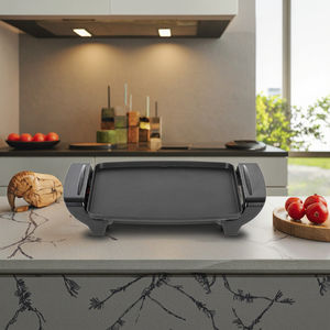 Grill électrique en aluminium antiadhésif <span class=keywords><strong>de</strong></span> petite taille promotionnel 27x22 <span class=keywords><strong>cm</strong></span>, <span class=keywords><strong>plaque</strong></span> <span class=keywords><strong>de</strong></span> grill électrique pour la maison - Product Image 4