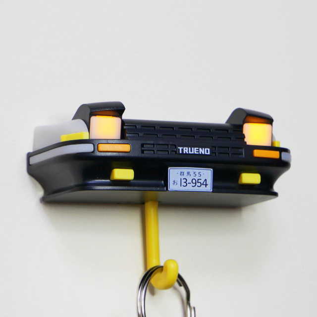 AE86 Creative Headlight Cute Keychain Storage Decoration