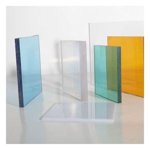 Plaque en polycarbonate massif <span class=keywords><strong>Polyrise</strong></span> anti-UV 6 mm, 100 % matière vierge, options de couleur personnalisées pour serres, abris de voiture, toitures 5+ - Product Image 2