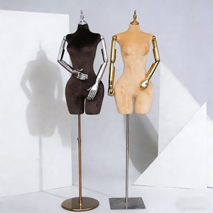 Maniquí de Exhibición de Gran Tamaño para Ropa de Mujer de Cuerpo Completo, Maniquíes de Medio Cuerpo, Accesorios de Exhibición - Product Image 3