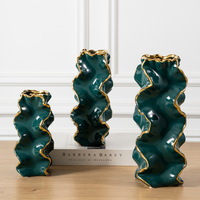 Vente directe d'usine, vase en céramique chinois, salon, table à manger, table basse, bureau, arrangement floral, plante hydroponique, maison