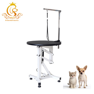 Tavolo da Toelettatura per Animali Domestici EUR PET, Sottile e Salvaspazio, con Sollevamento ad Aria e Tappetino Antiscivolo in Gomma - Product Image 1