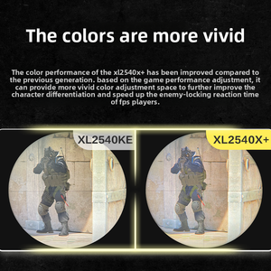 [Nouveau produit] Moniteur ZOWIE <span class=keywords><strong>280Hz</strong></span> Fast TN Esports XL2540X+ Amélioration de jeu pour CSGO - Product Image 3