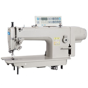 Nueva Máquina de Coser Industrial Electrónica Automática de Alta Velocidad con Triple Aguja y Componentes de Plástico ABS y Metal - Product Image 1