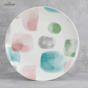 Ensemble de vaisselle en céramique de style graffiti moderne et tendance, protection de l'environnement, non toxique, en porcelaine - Product Image 1