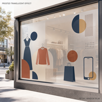 Film BOPET blanc semi-transparent (BSD02) - Grade mat diffuseur pour caissons lumineux publicitaires, enseignes rétroéclairées et films pour vitrines de magasins