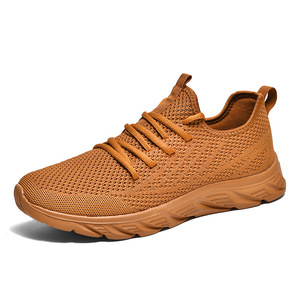 Zapatillas deportivas de malla transpirables y ligeras para hombre, talla grande 45, de verano, de caña baja, modernas, tejidas, para parejas, informales - Product Image 5