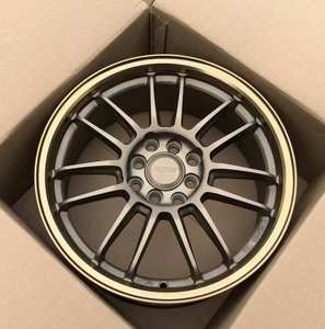 Jantes moulées personnalisées 15-18 pouces 6X100/112/120 PCD Concave Design Jantes en alliage Prix de gros Jante pour voiture de tourisme Jdm <span class=keywords><strong>Car</strong></span> - Product Image 4