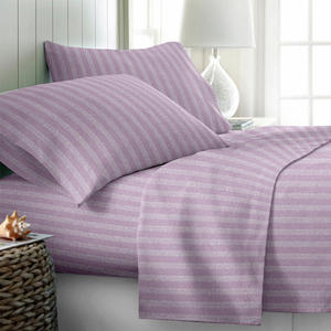 Ensemble de linge de lit en microfibre écologique luxueux Doux et confortable Moderne Tailles Twin Full Queen King Remplissage en polyester durable 1800TC - Product Image 1