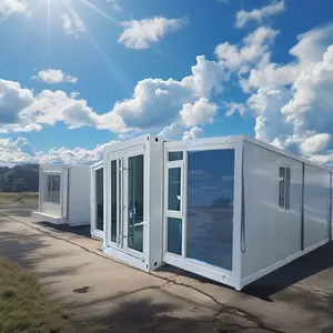 Prefabricated House 3 Bedrooms And Living Room Portable Folding Expandable Cargo Container Houses