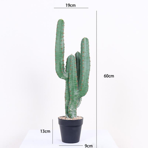 Planta Artificial <span class=keywords><strong>de</strong></span> <span class=keywords><strong>Cactus</strong></span> <span class=keywords><strong>de</strong></span> Plástico, Planta Decorativa para Jardín, Adorno para Interiores y Exteriores, Decoración para el Hogar y la Oficina, Plantas Artificiales <span class=keywords><strong>de</strong></span> Fábrica - Product Image 1