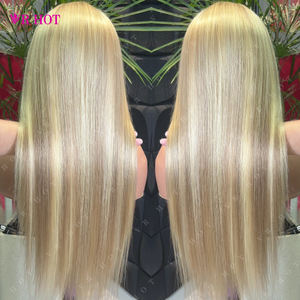 613 парик из натуральных волос на фронтальной сетке, 13 х4, 613 - Product Image 2