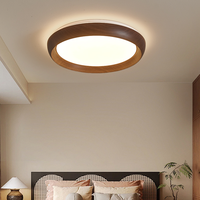 Lampe de plafond de style Wabi-sabi rétro antique pour chambre à coucher avec source de lumière LED