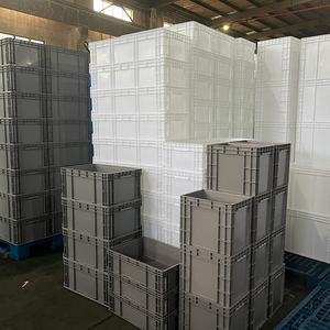 Liku nặng nhiệm vụ 1000*400*230mm PP rắn phong cách thùng nhựa chống mùa thu tiêu chuẩn Châu Âu hậu cần thùng - Product Image 6