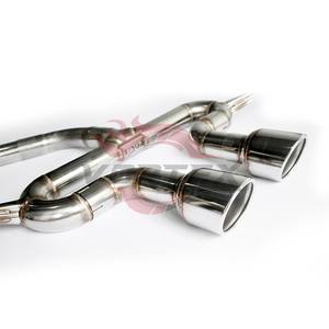 Sistema de Escape Catback con Silenciador y Tubos de Ajuste Valvetronic de Acero Inoxidable Pulido OEM de Vortex Factory para VW Volkswagen GOLF 6 - Product Image 3