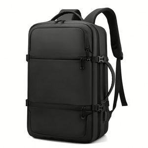 Large Capacity Waterproof Oxford Fashion Unisex Backpack USB Arcuate Shoulder Strap Lightweight Durable Laptop Travel <b>Bag</b> - Product Image 1