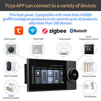 Tuya Smart Home Control System Gateway Nueva tendencia 10 pulgadas Zigbee Panel de control de pared Pantalla táctil Android para automatización del hogar