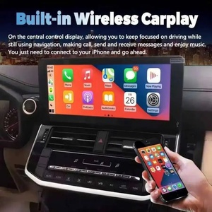 หน้าจอขนาด 12.3 นิ้ว สำหรับ LC300 ปี 2022-2025 แลนด์ครุยเซอร์ 300 เครื่องเล่นวิดีโอมัลติมีเดีย ระบบแอนดรอยด์ หน้าจอ QLED พร้อม DSP สำหรับแผงหน้าปัด รองรับ CarPlay รับประกัน 1 ปี - Product Image 2