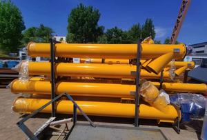 Suministro de fábrica Transportador espiral Tornillo Auger Ascensor Transportador de tornillo para transportador Ascensor Comminity Construction - Product Image 3