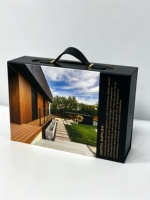 Boîte en carton personnalisée avec logo imprimé, petit MOQ, livraison rapide, emballage de luxe pour sacs à main, vente en gros, boîte cadeau en carton