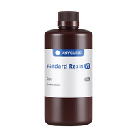 Resina de Fotopolímero de Alta Precisión Anycubic Standard V2 1KG para Impresora 3D, Resistencia a Impactos, Densidad 1.10-1.15g/cm